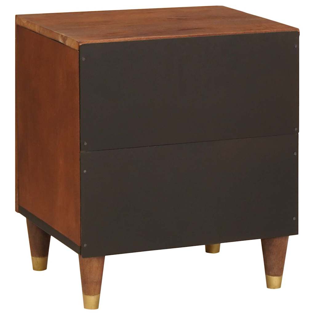 Nattbord Sengbord Tre 40 x 33.5 x 46 cm Solid mango Tre og
