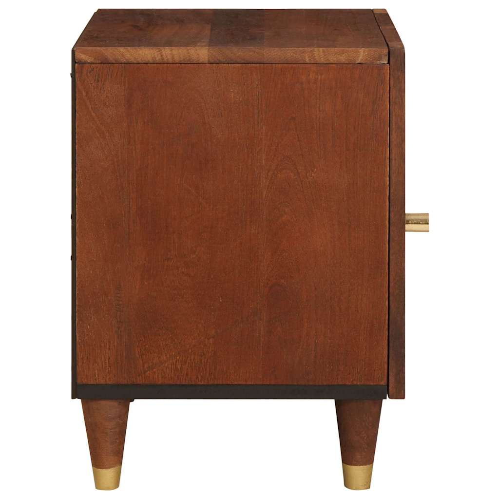 Nattbord Sengbord Tre 40 x 33.5 x 46 cm Solid mango Tre og