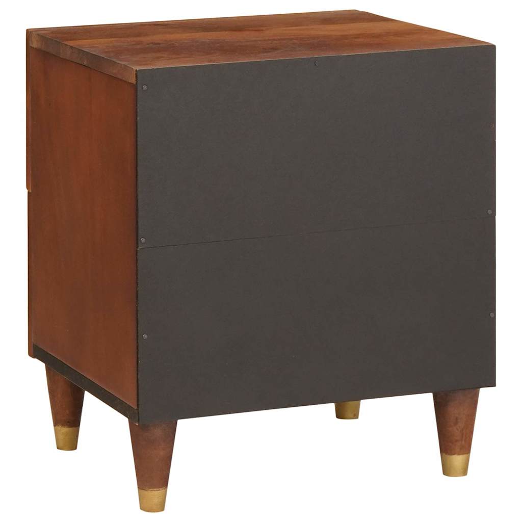 Nattbord Sengbord Tre 40 x 33.5 x 46 cm Solid mango Tre og