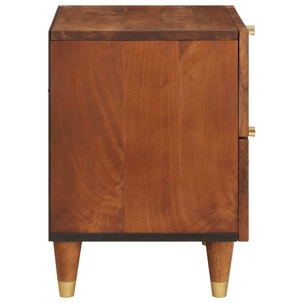 Nattbord Sengbord Tre 40 x 33.5 x 46 cm Solid mango Tre og