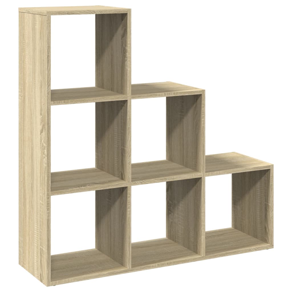 Bokhylle Sonoma Eik 3 lag 99x29x99 cm