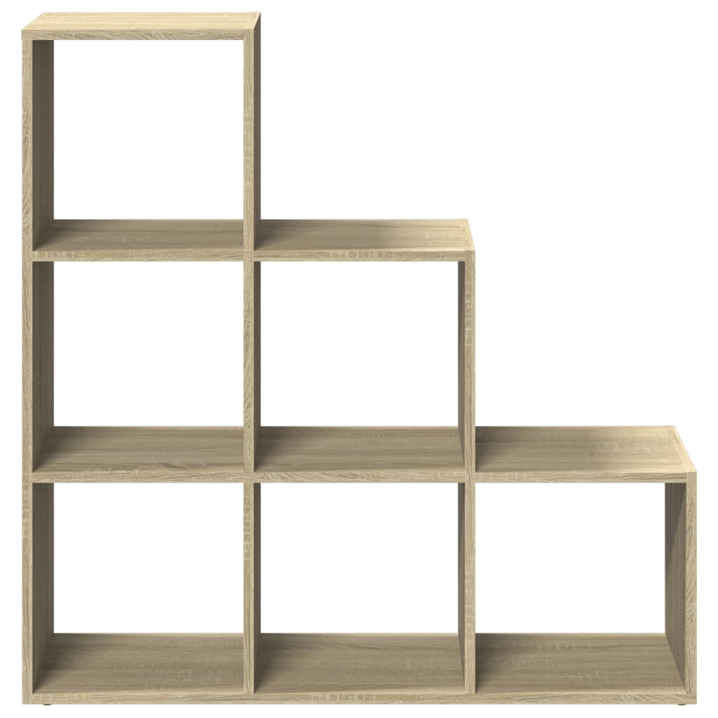 Bokhylle Sonoma Eik 3 lag 99x29x99 cm