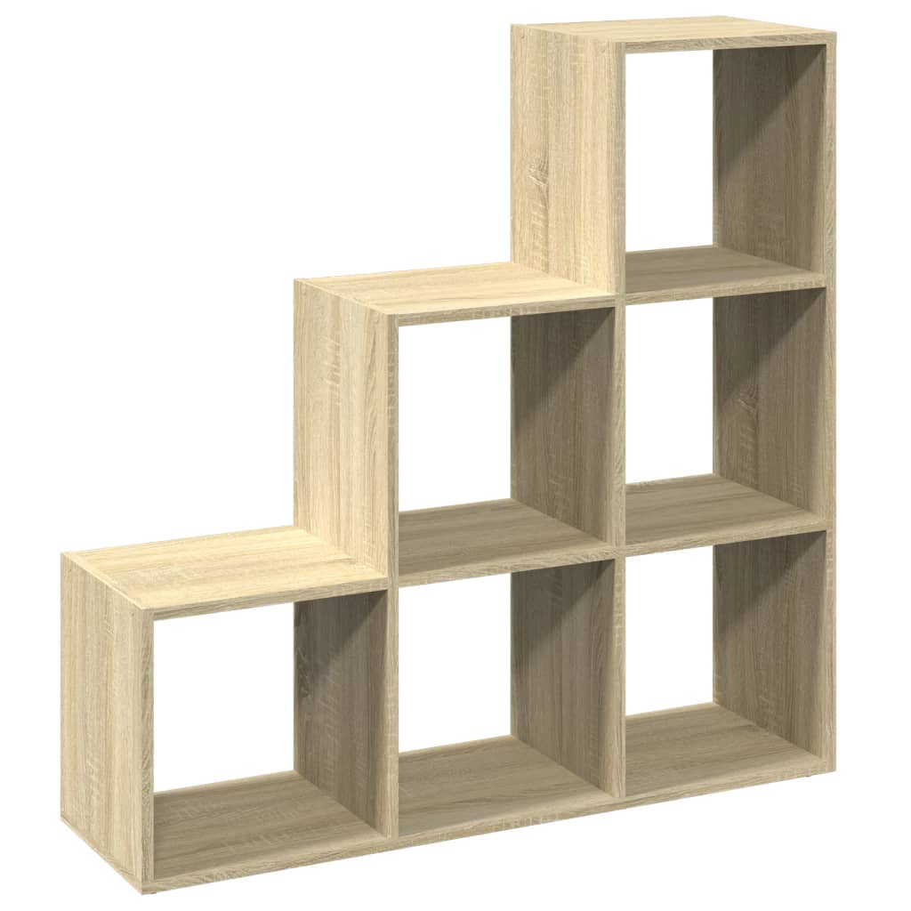 Bokhylle Sonoma Eik 3 lag 99x29x99 cm