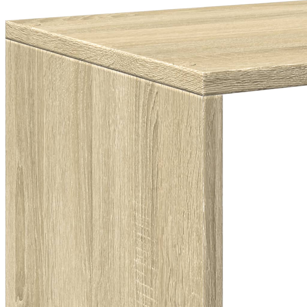 Bokhylle Sonoma Eik 3 lag 99x29x99 cm