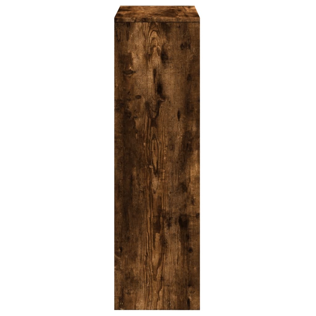 Bokhylle Svart 3 etasjer 99x29x99 cm