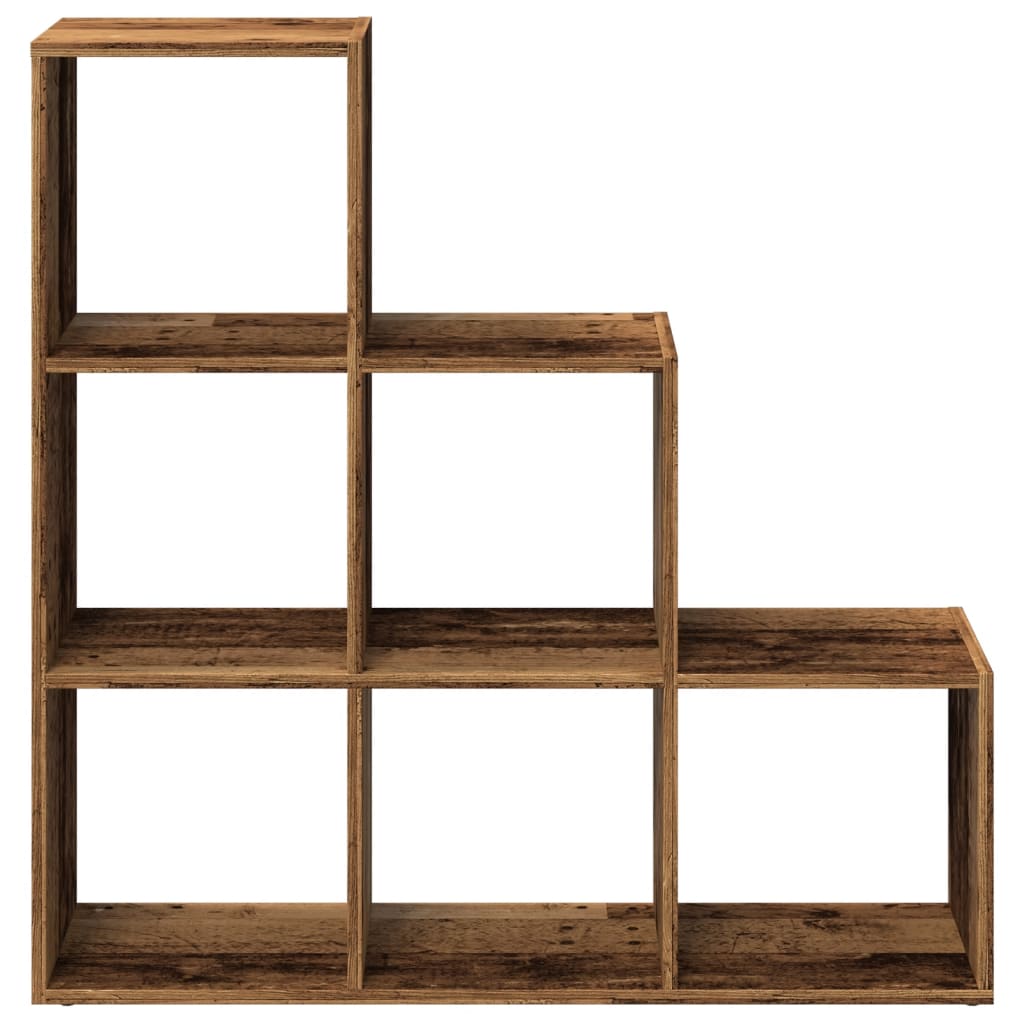Bokhylle Gammelt Tre 3 lag 99x29x99 cm