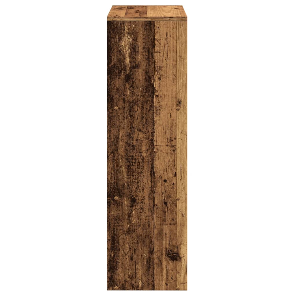 Bokhylle Gammelt Tre 3 lag 99x29x99 cm