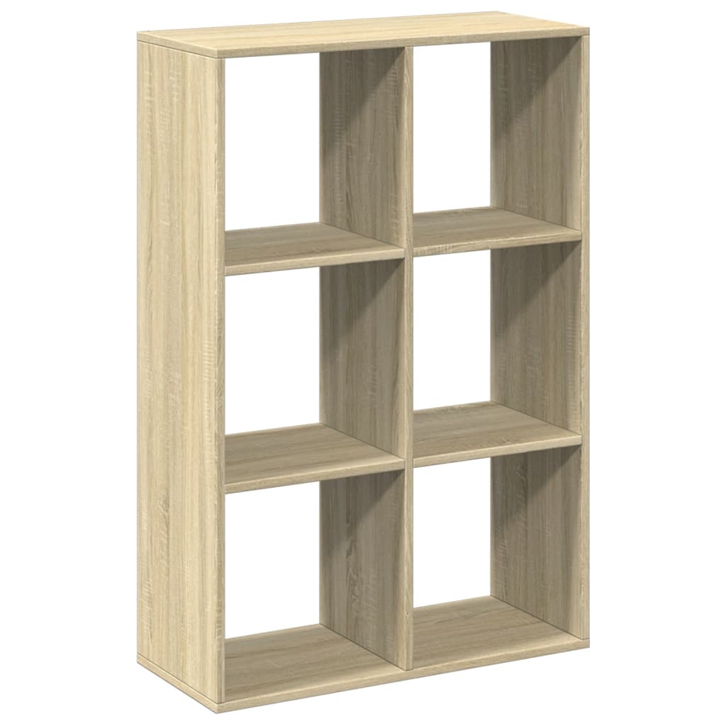 Bokhylle Sonoma Eik 69,5x29x103,5 cm