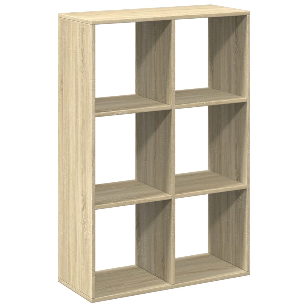 Bokhylle Sonoma Eik 69,5x29x103,5 cm