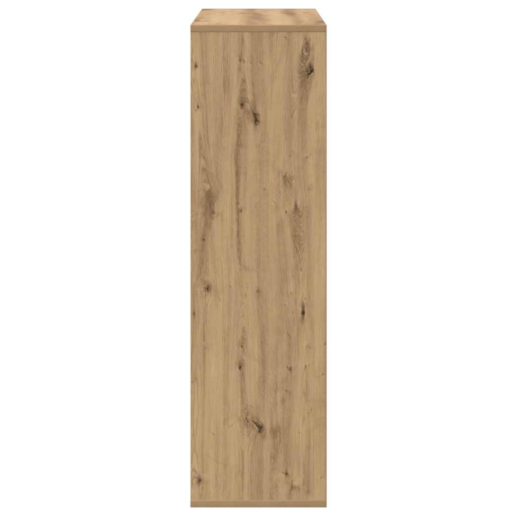 Romdeler bokhylle artisan eik 69,5x29x103,5 cm konstruert tre