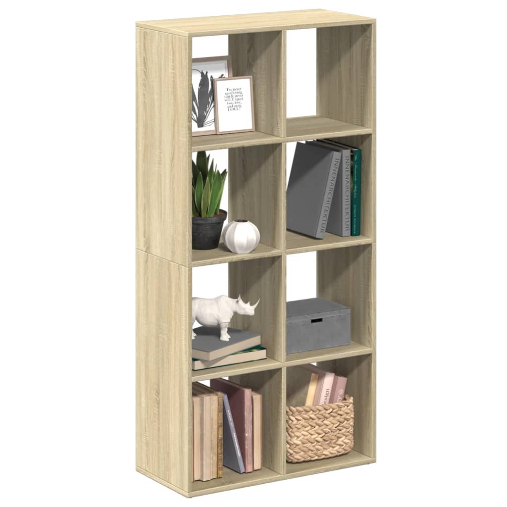 Bokhylle Sonoma Eik 69,5x29x137,5 cm