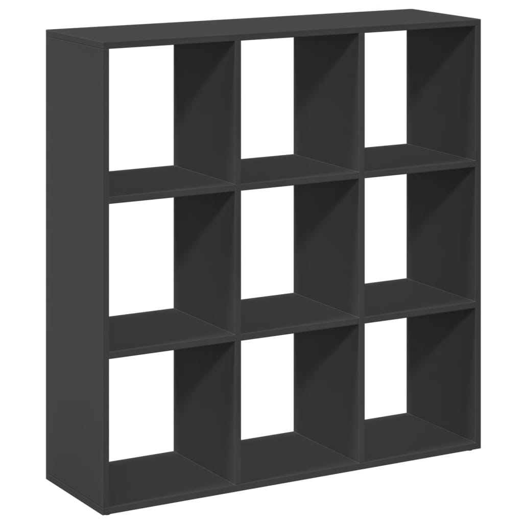 Bokhylle Svart 102x29x103,5 cm