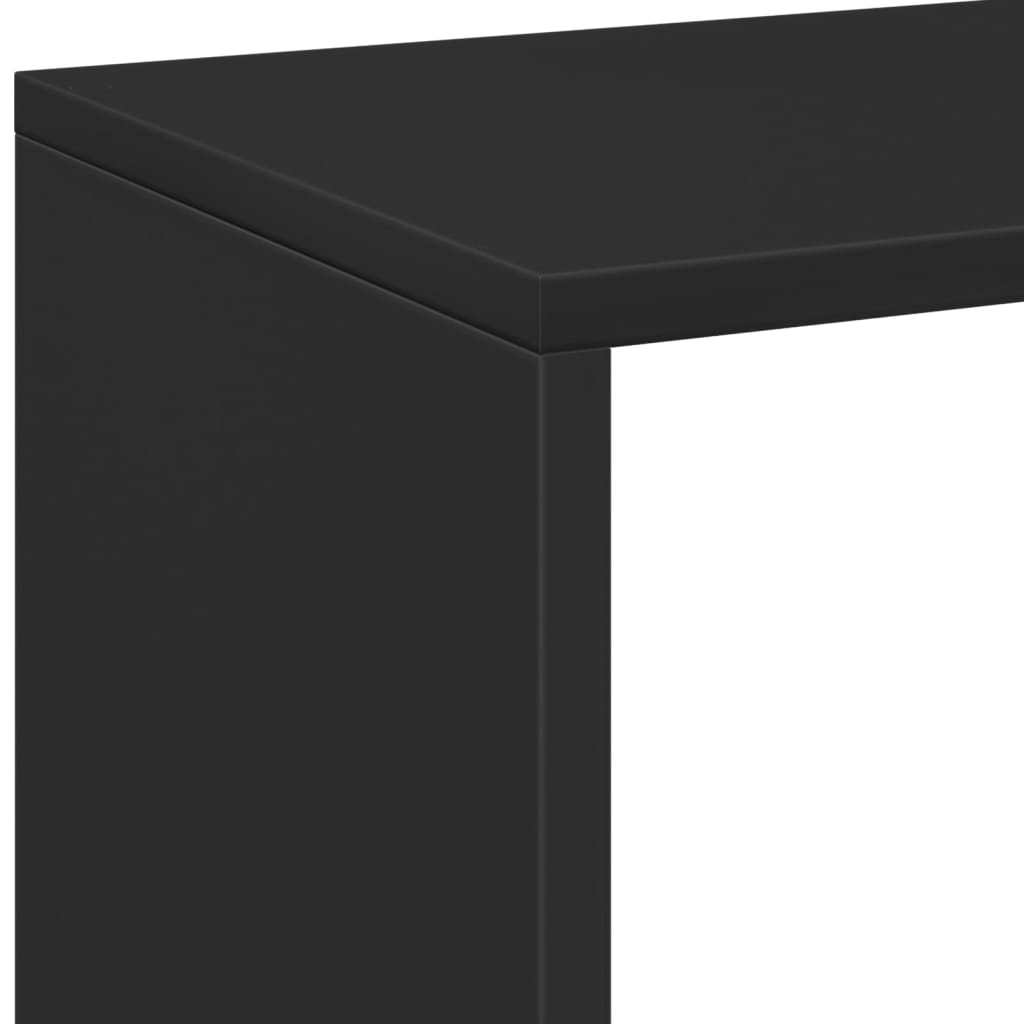 Bokhylle Svart 102x29x103,5 cm