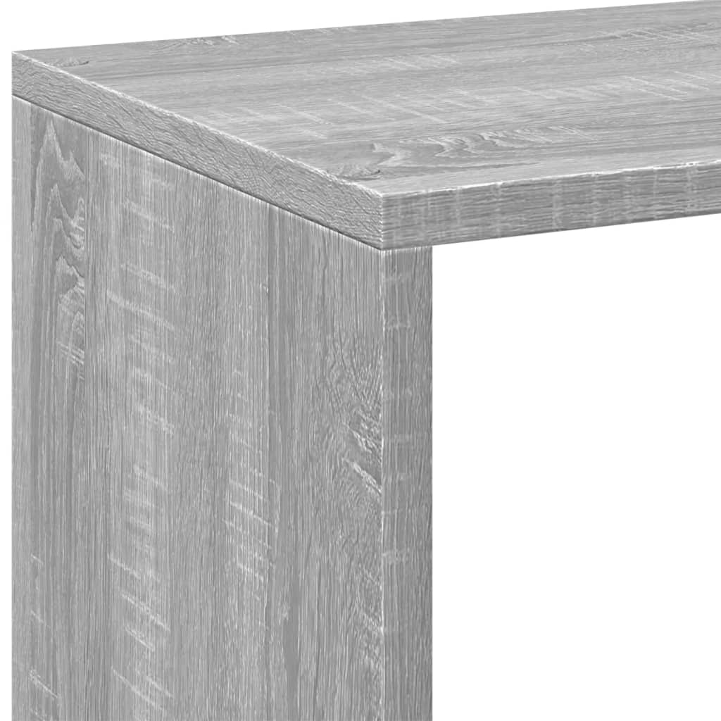 Bokhylle Sonoma Grå 102x29x103,5 cm