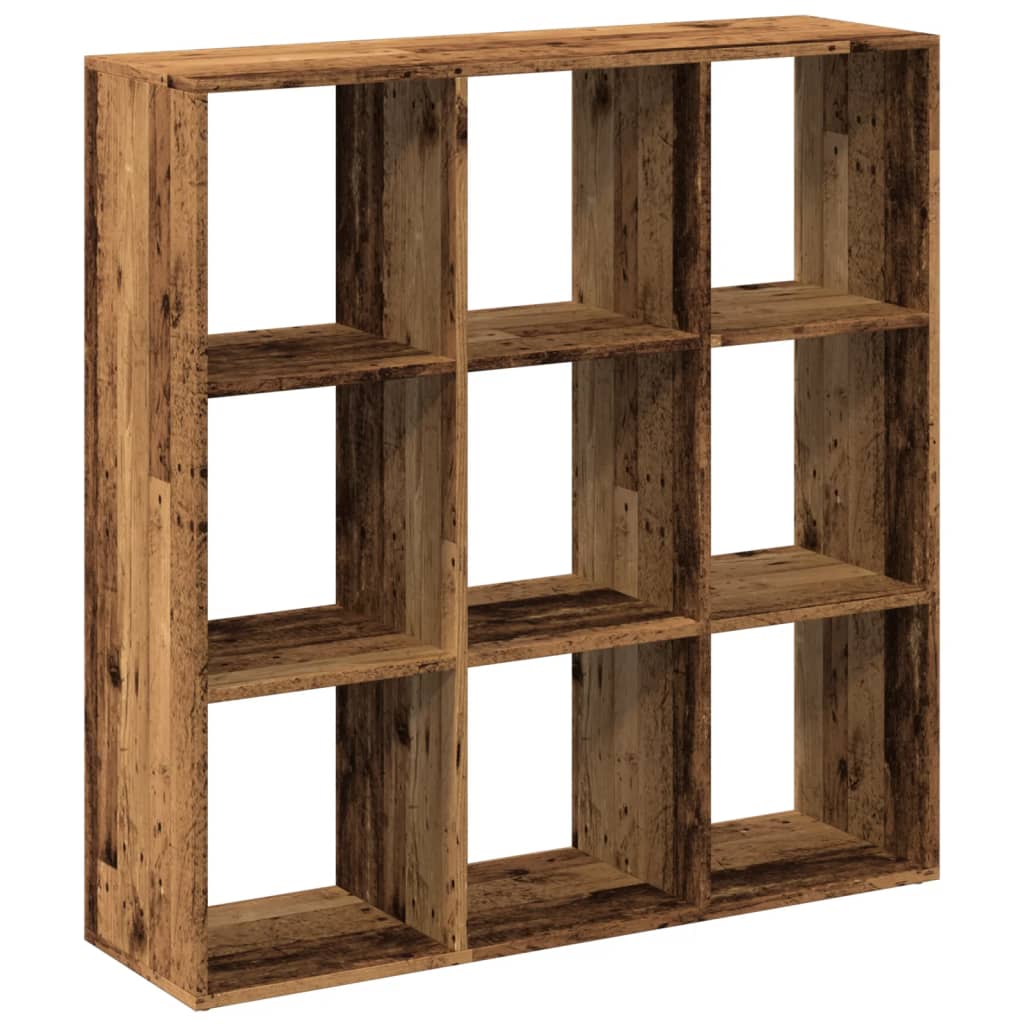 Bokhylle Gammelt Tre 102x29x103,5 cm