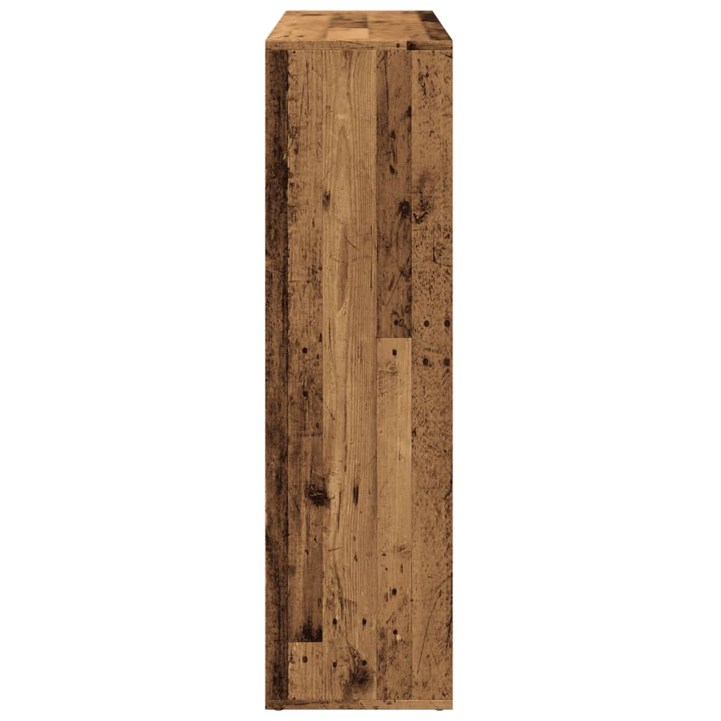 Bokhylle Gammelt Tre 102x29x103,5 cm