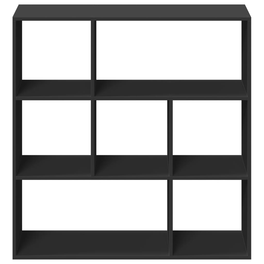 Bokhylle Svart 102x29x103,5 cm