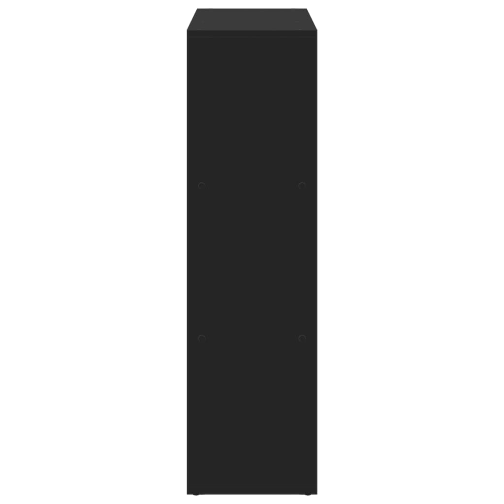 Bokhylle Svart 102x29x103,5 cm