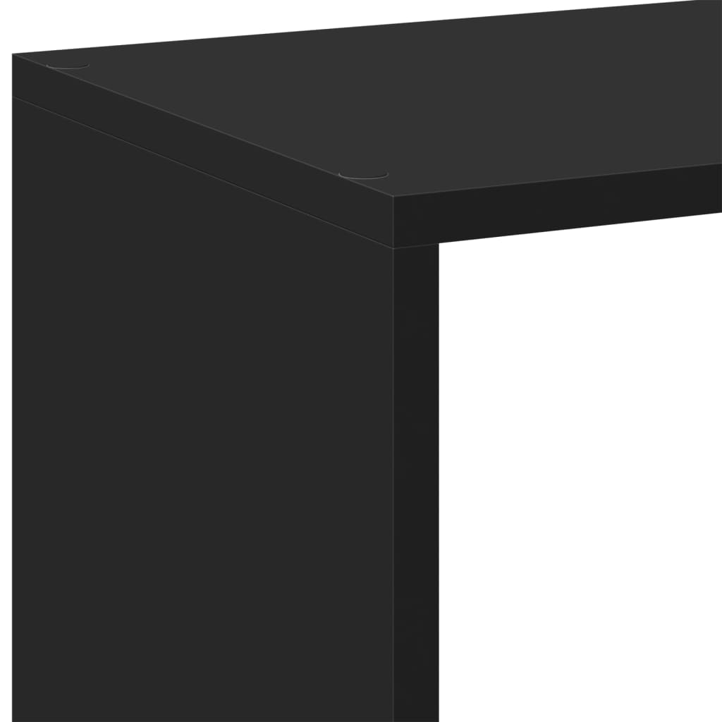 Bokhylle Svart 102x29x103,5 cm
