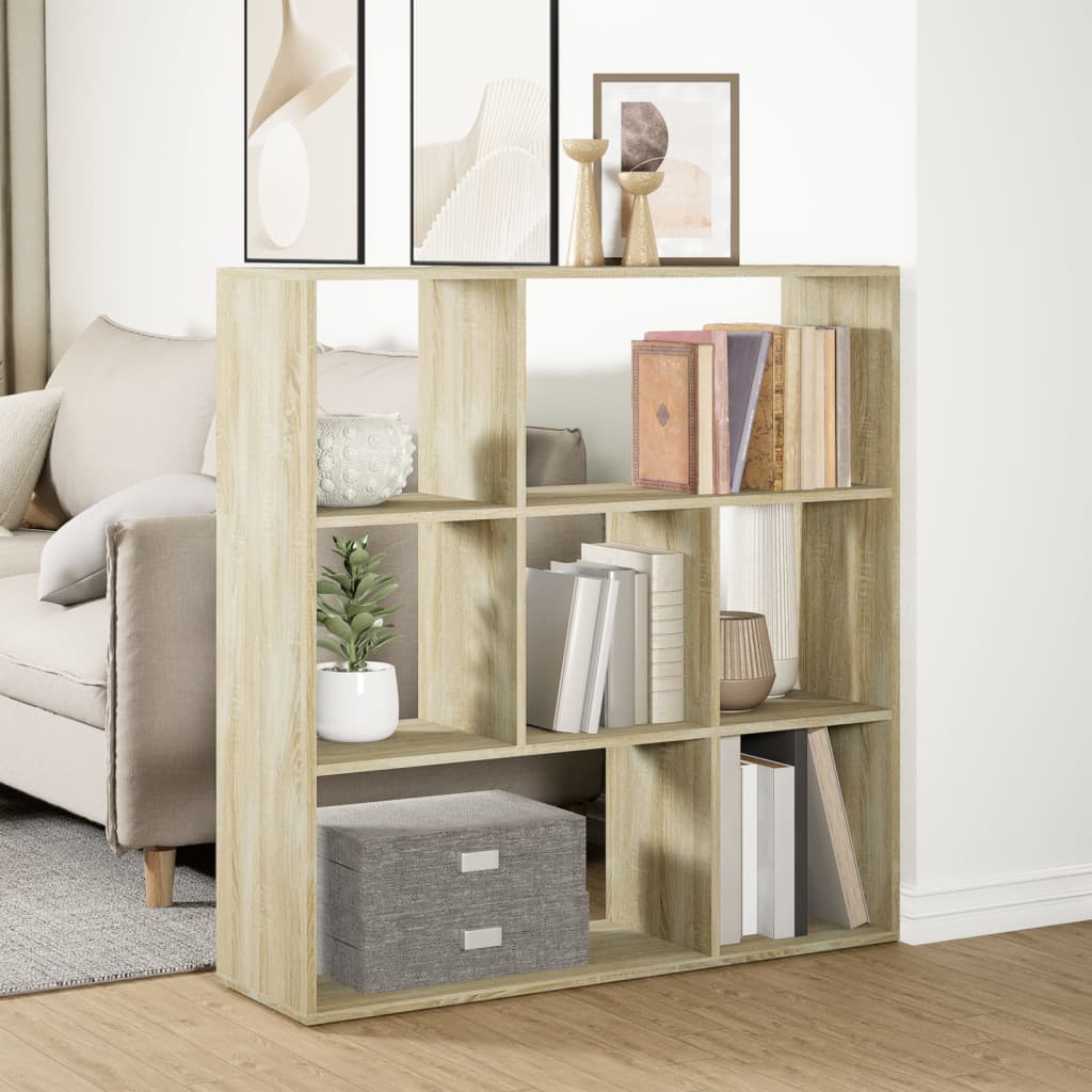 Bokhylle Sonoma Eik Romdeler 102x29x103,5 cm