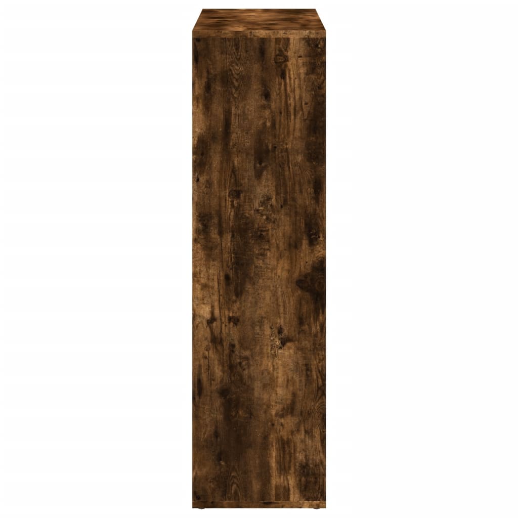 Bokhylle Røkt Eik Romdeler 102x29x103,5 cm