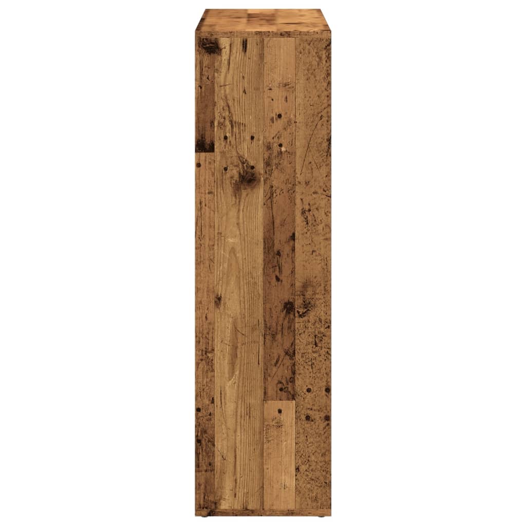 Bokhylle Gammelt Tre 102x29x103,5 cm