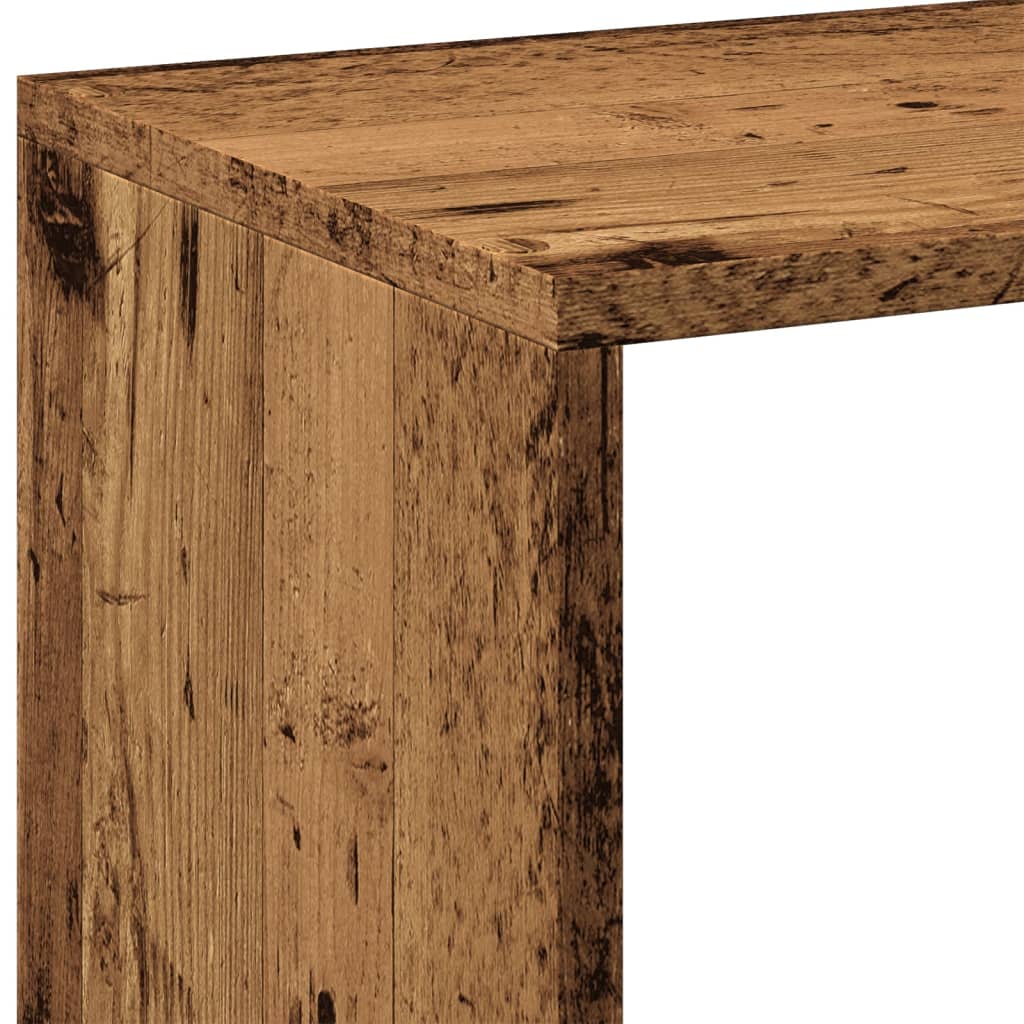 Bokhylle Gammelt Tre 102x29x103,5 cm
