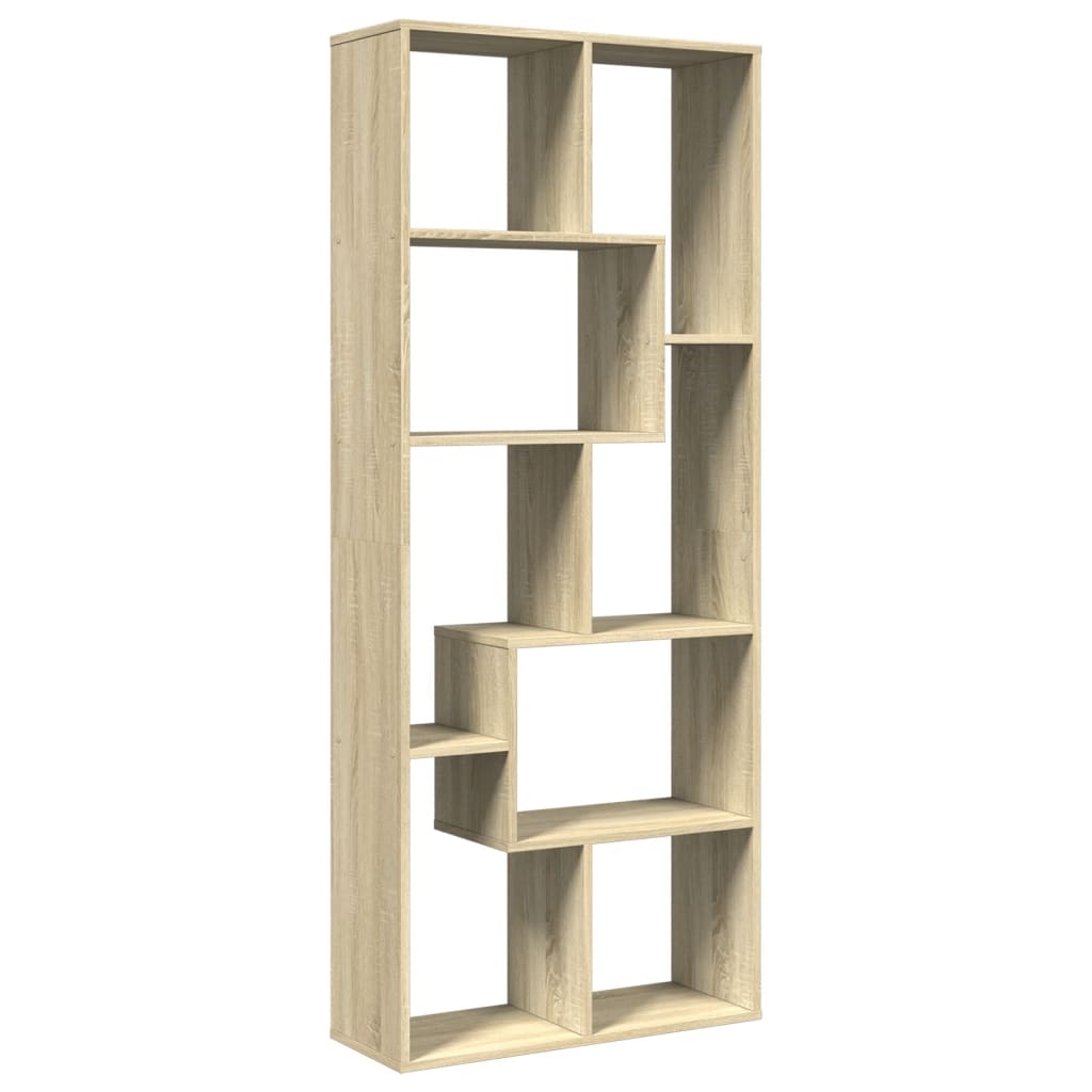 Bokhylle Sonoma Eik 67x25x161,5 cm