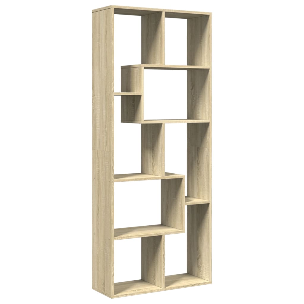 Bokhylle Sonoma Eik 67x25x161,5 cm
