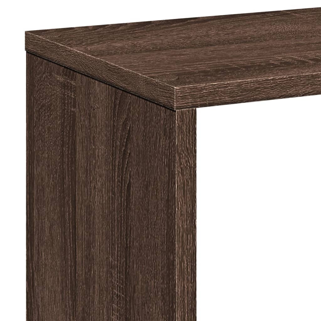 Bokhylle Brun Eik 67x25x161,5 cm