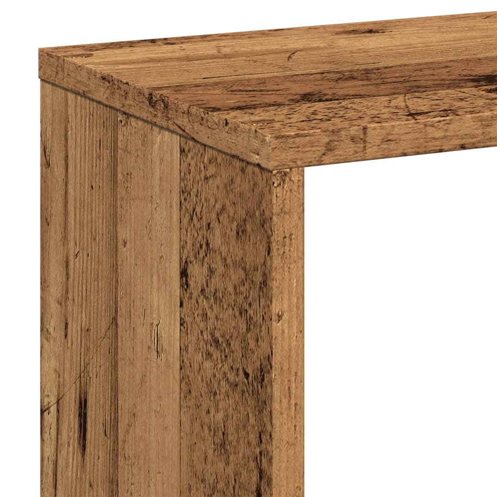Bokhylle Gammelt Tre 67x25x161,5 cm