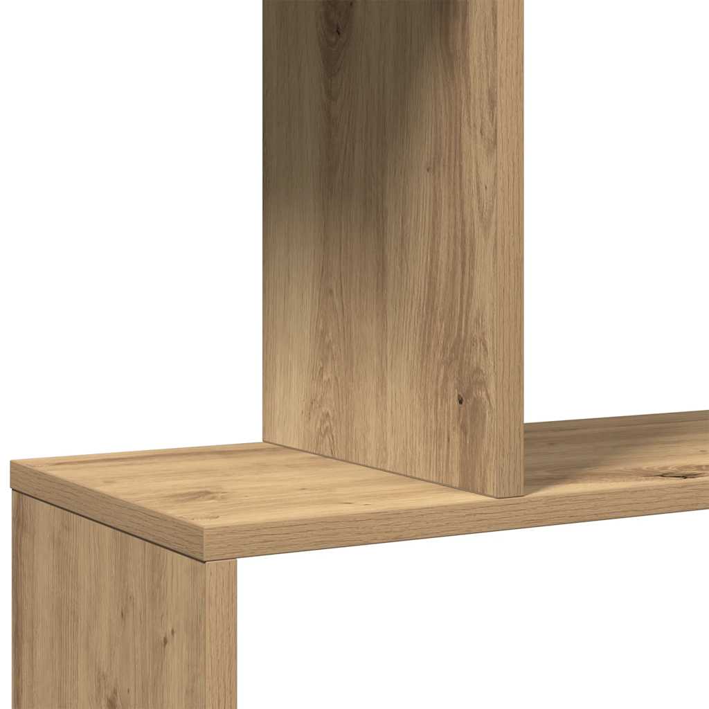 Bokhylle Artisan Eik 6 lag 70x24x193 cm