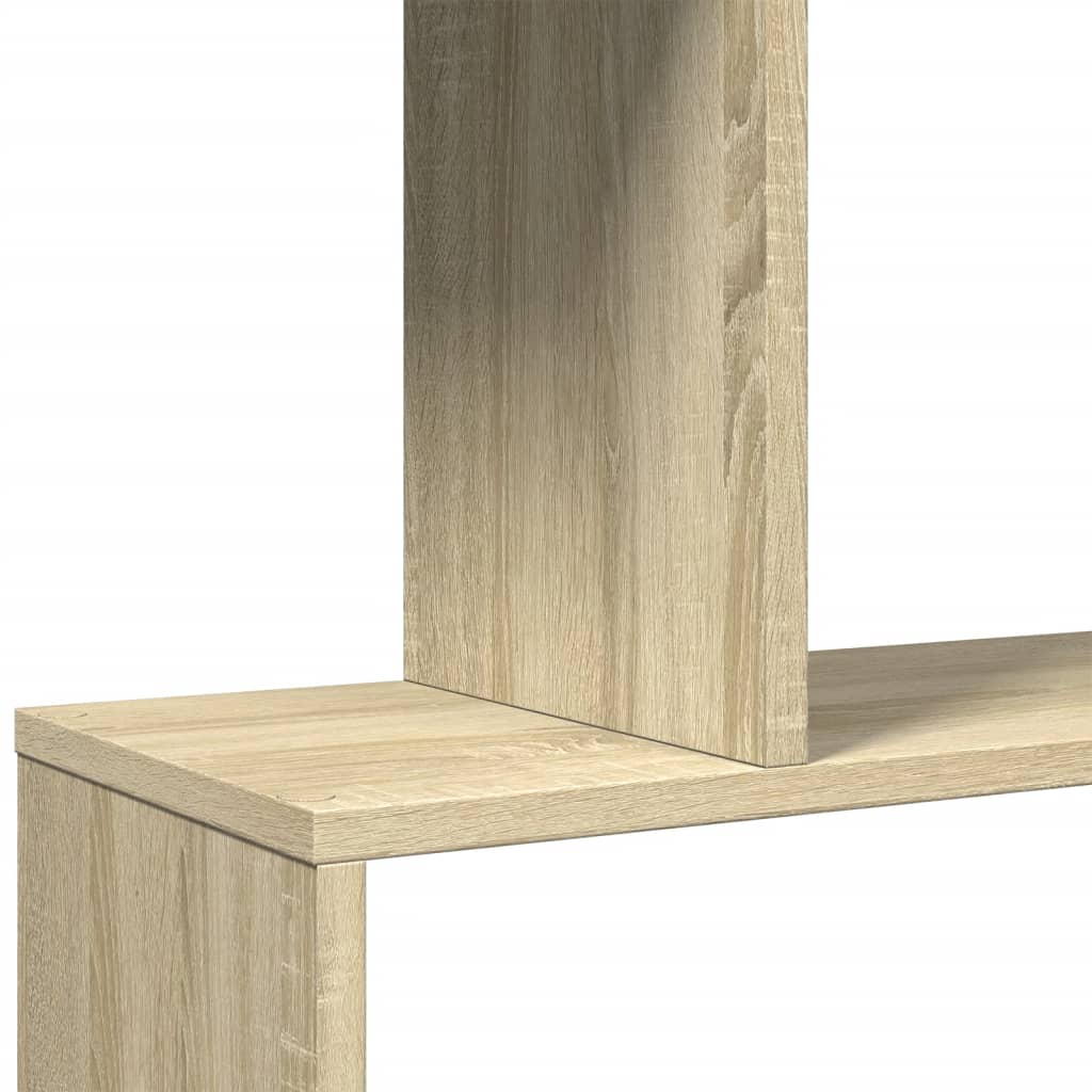 Bokhylle Sonoma Eik 4 lag 70x24x129 cm