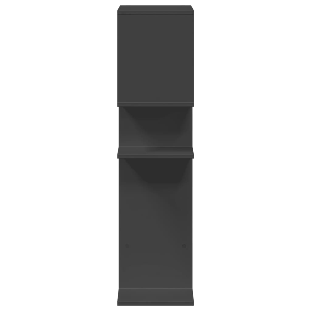 Bokhylle Svart 92x29x112 cm