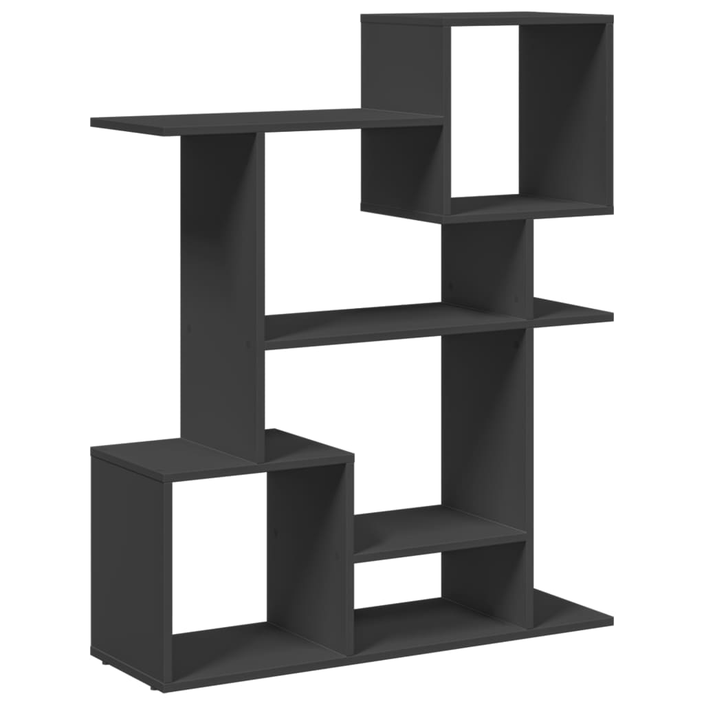 Bokhylle Svart 92x29x112 cm