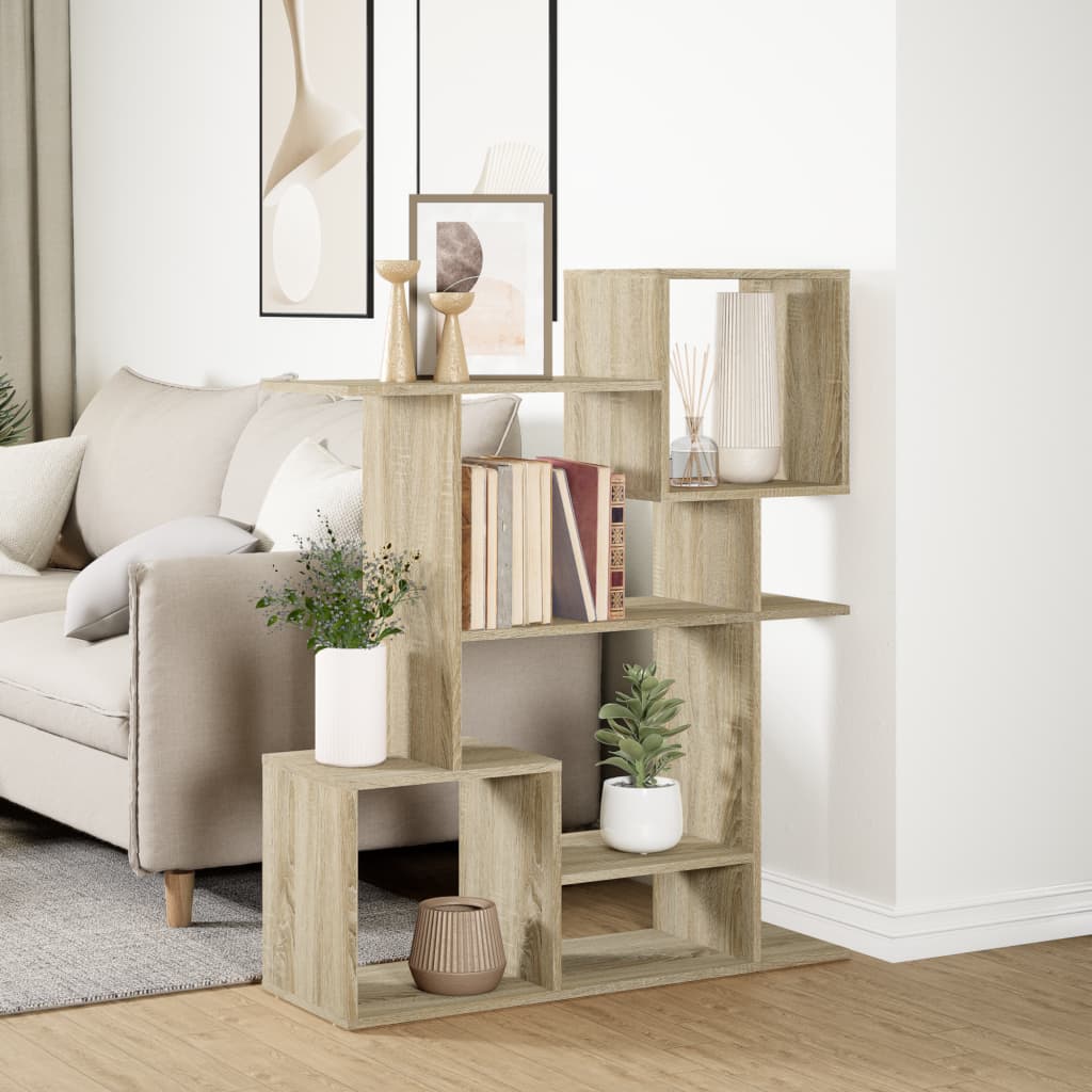 Bokhylle Sonoma Eik 92x29x112 cm