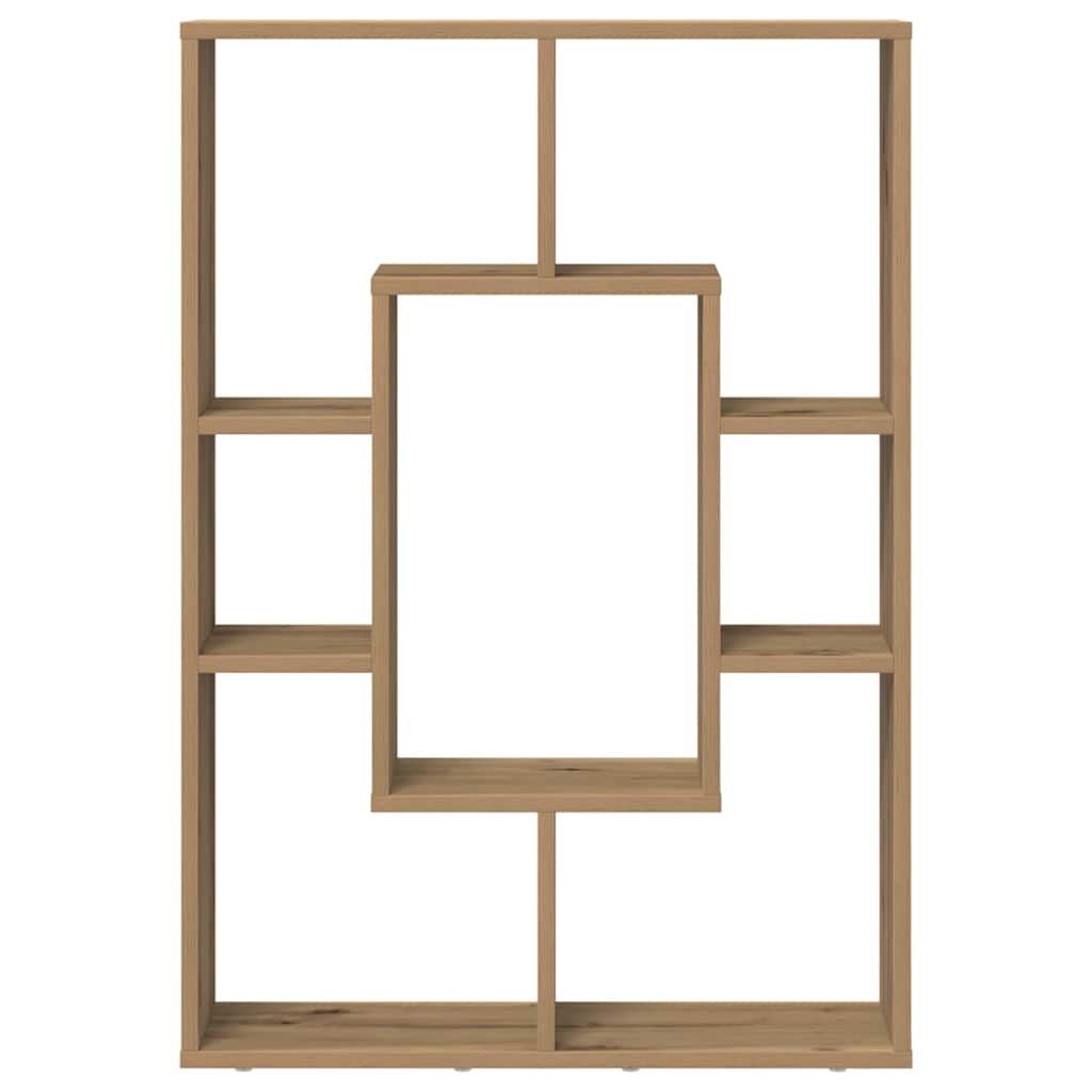 Bokhylle artisan eik 63x20x90 cm konstruert tre