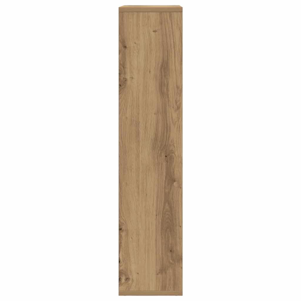 Bokhylle artisan eik 63x20x90 cm konstruert tre