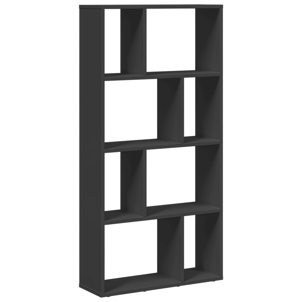 Bokhylle Svart 60x20x120 cm