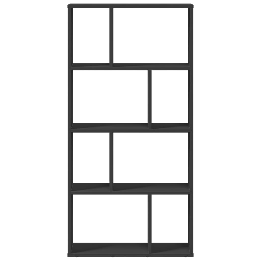 Bokhylle Svart 60x20x120 cm