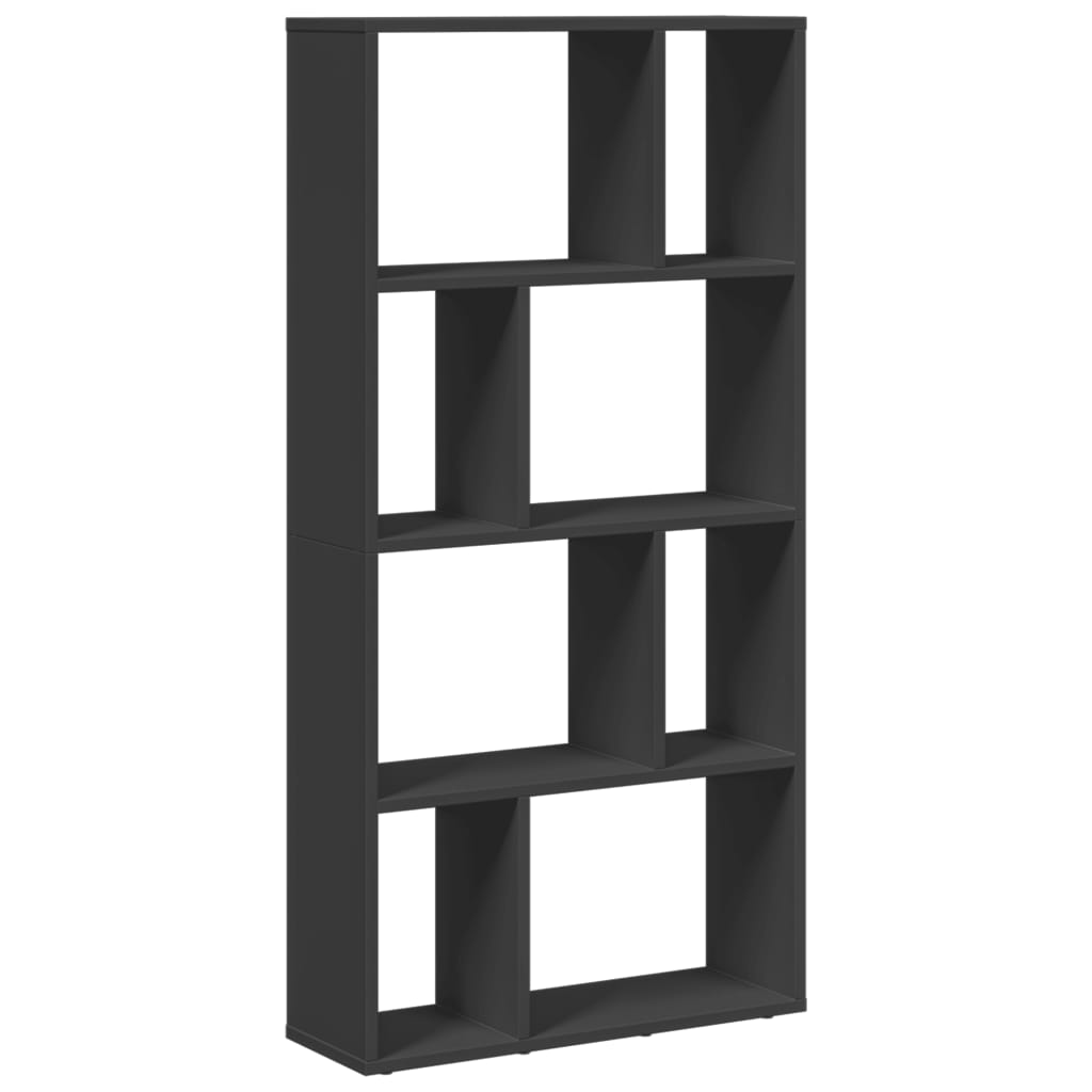 Bokhylle Svart 60x20x120 cm