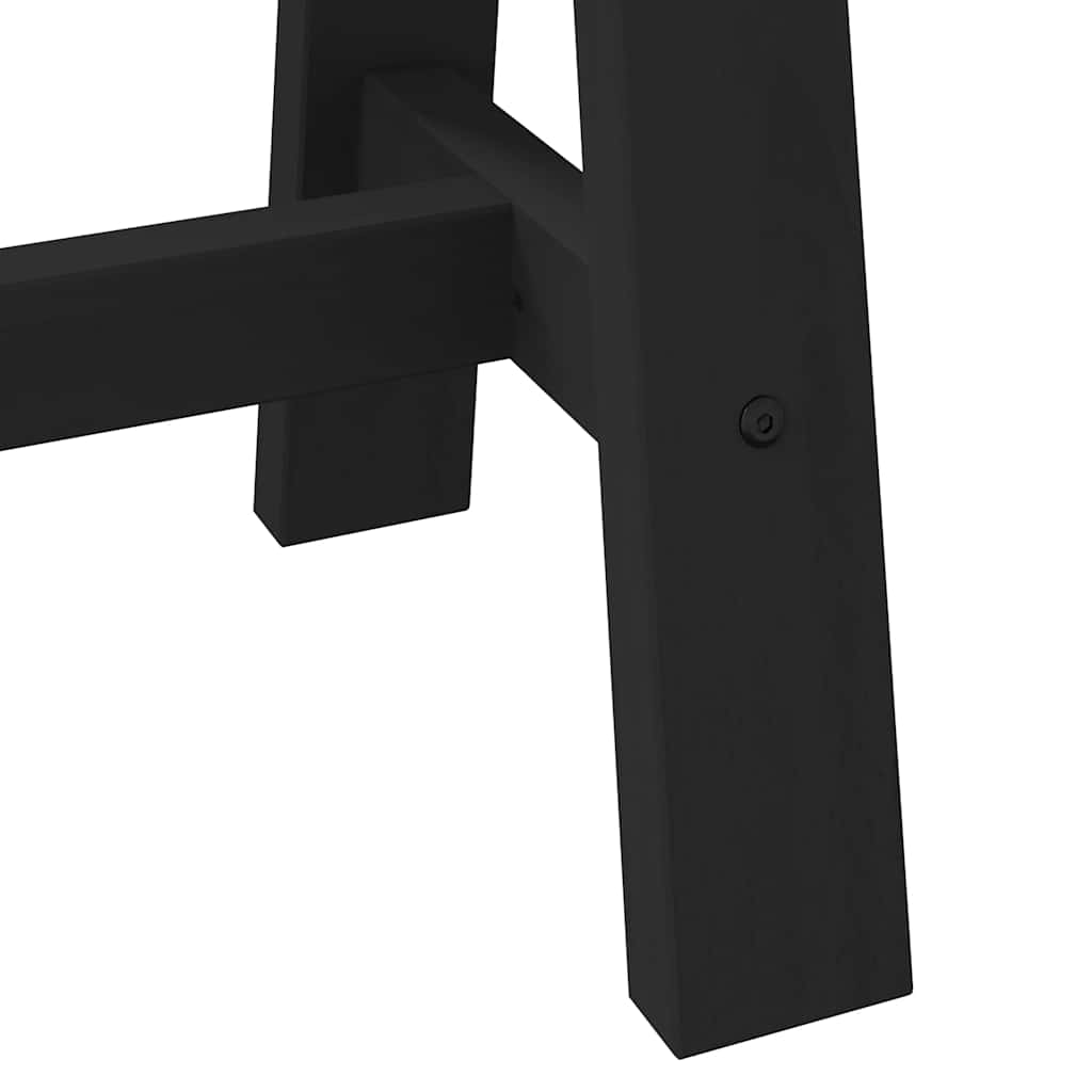 Avlastningsbord konsollbord DIV. NOAIN A-formede ben 120x30x75 cm heltre furu