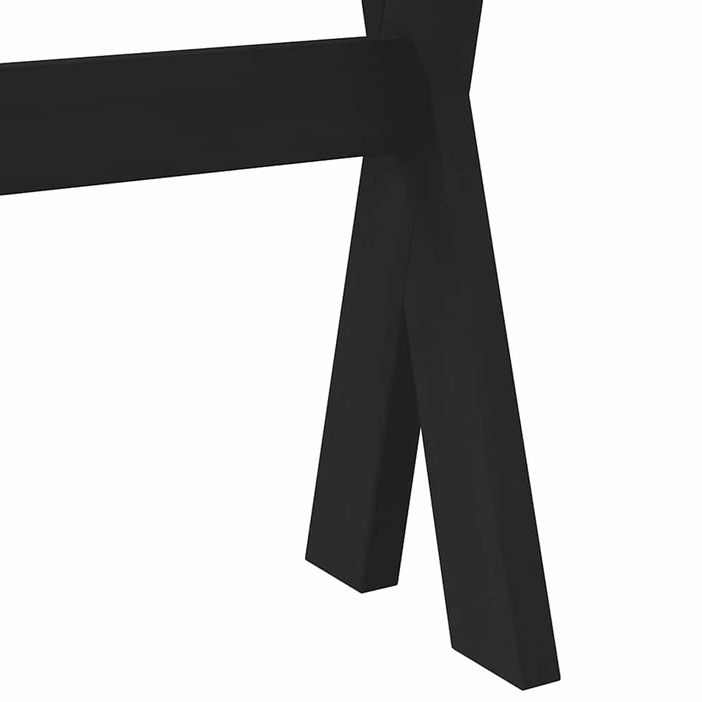 Avlastningsbord konsollbord DIV. NOAIN X-formede ben 120x30x75 cm heltre furu