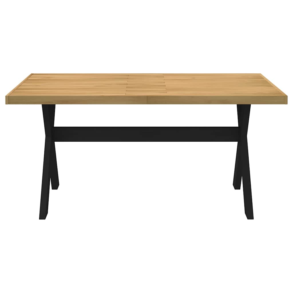 Spisebord Kjøkkenbord NOAIN X-formede ben 160x90x75 cm heltre furu