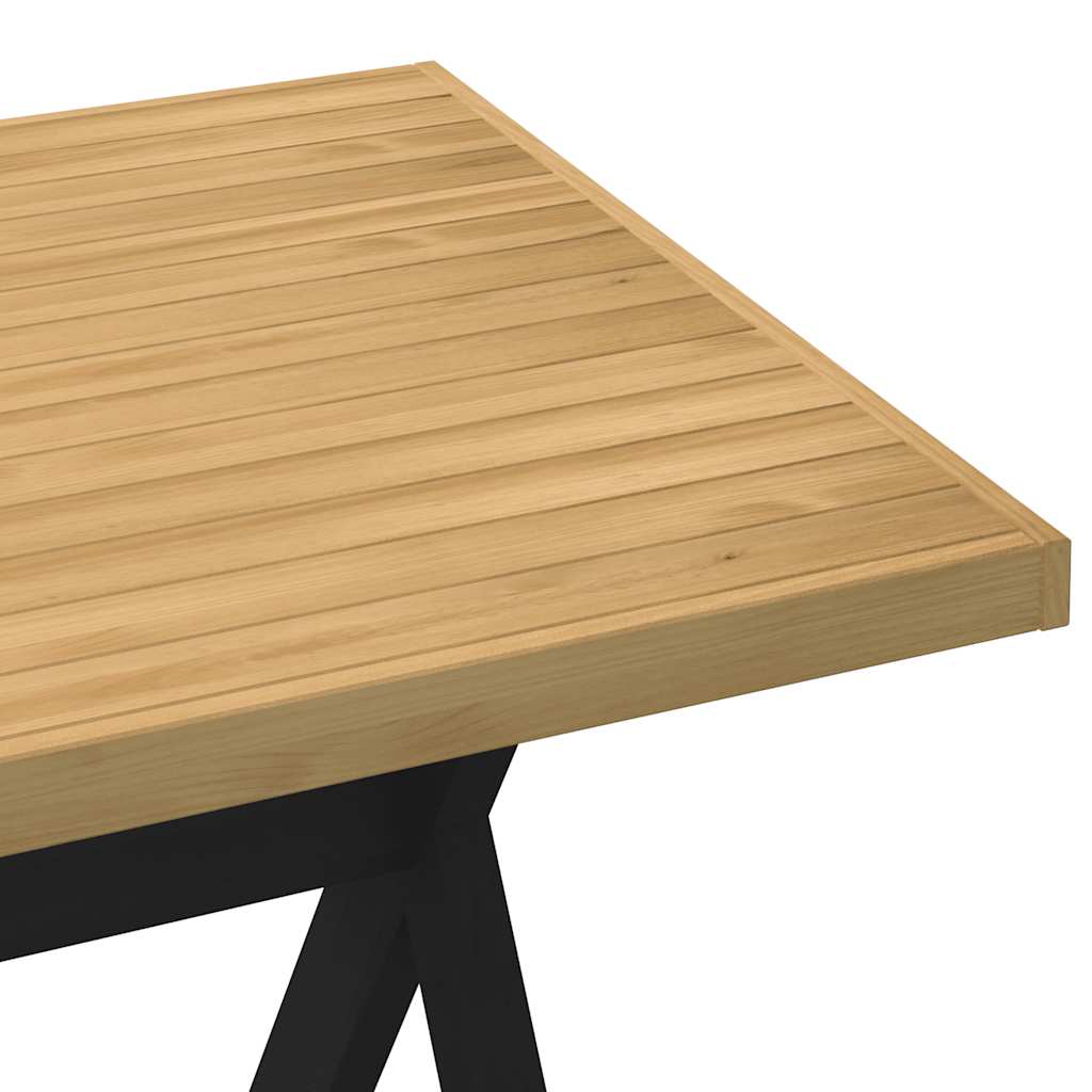 Spisebord Kjøkkenbord NOAIN X-formede ben 160x90x75 cm heltre furu