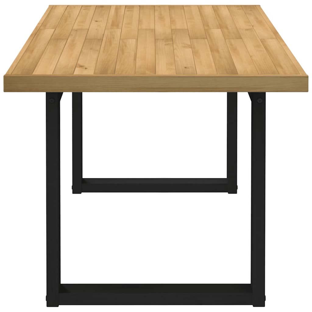Spisebord Kjøkkenbord NOAIN U-formede ben 160x90x75 cm heltre furu