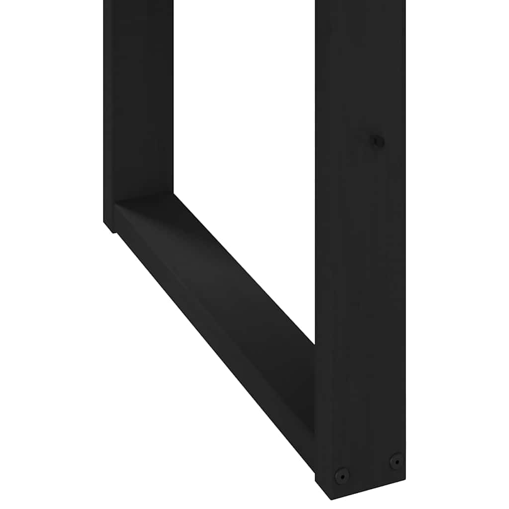 Spisebord Kjøkkenbord NOAIN U-formede ben 160x90x75 cm heltre furu