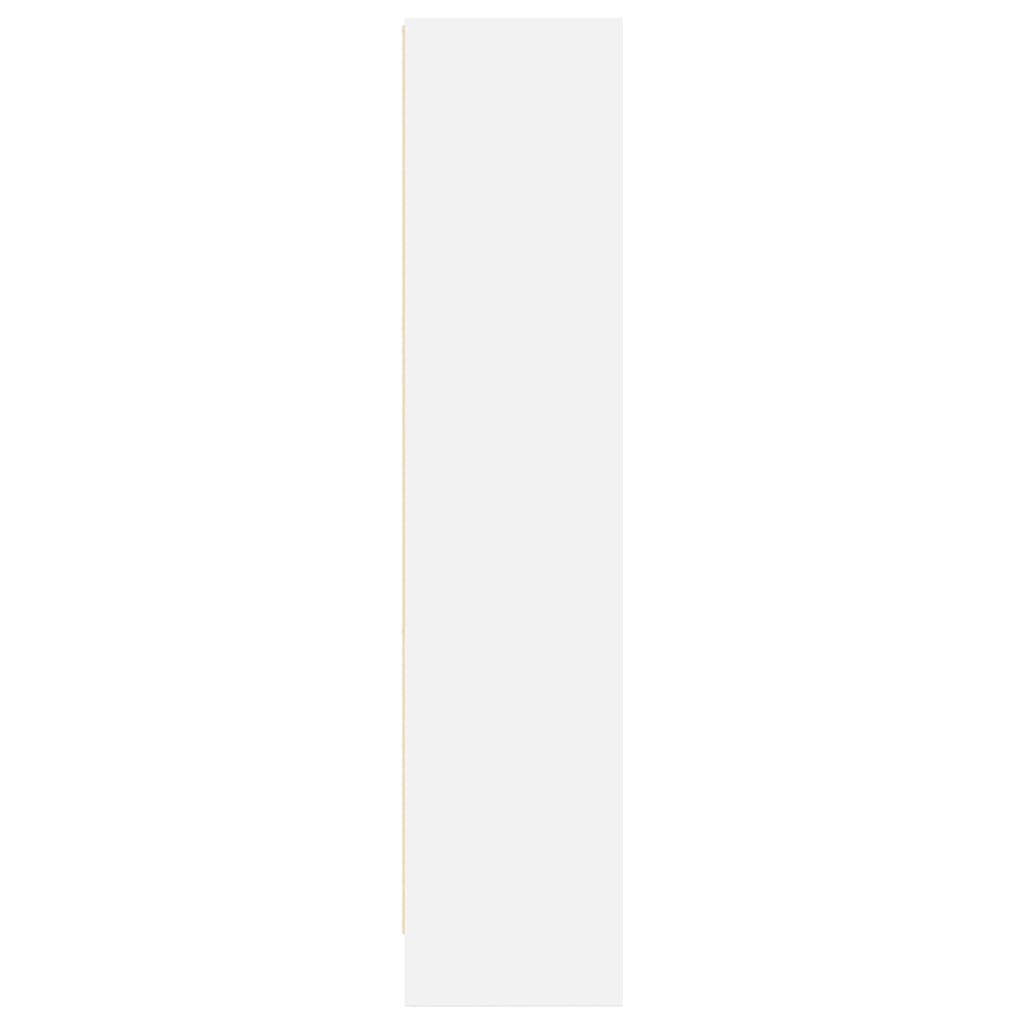 Bokhylle Hvit 60x24x109 cm