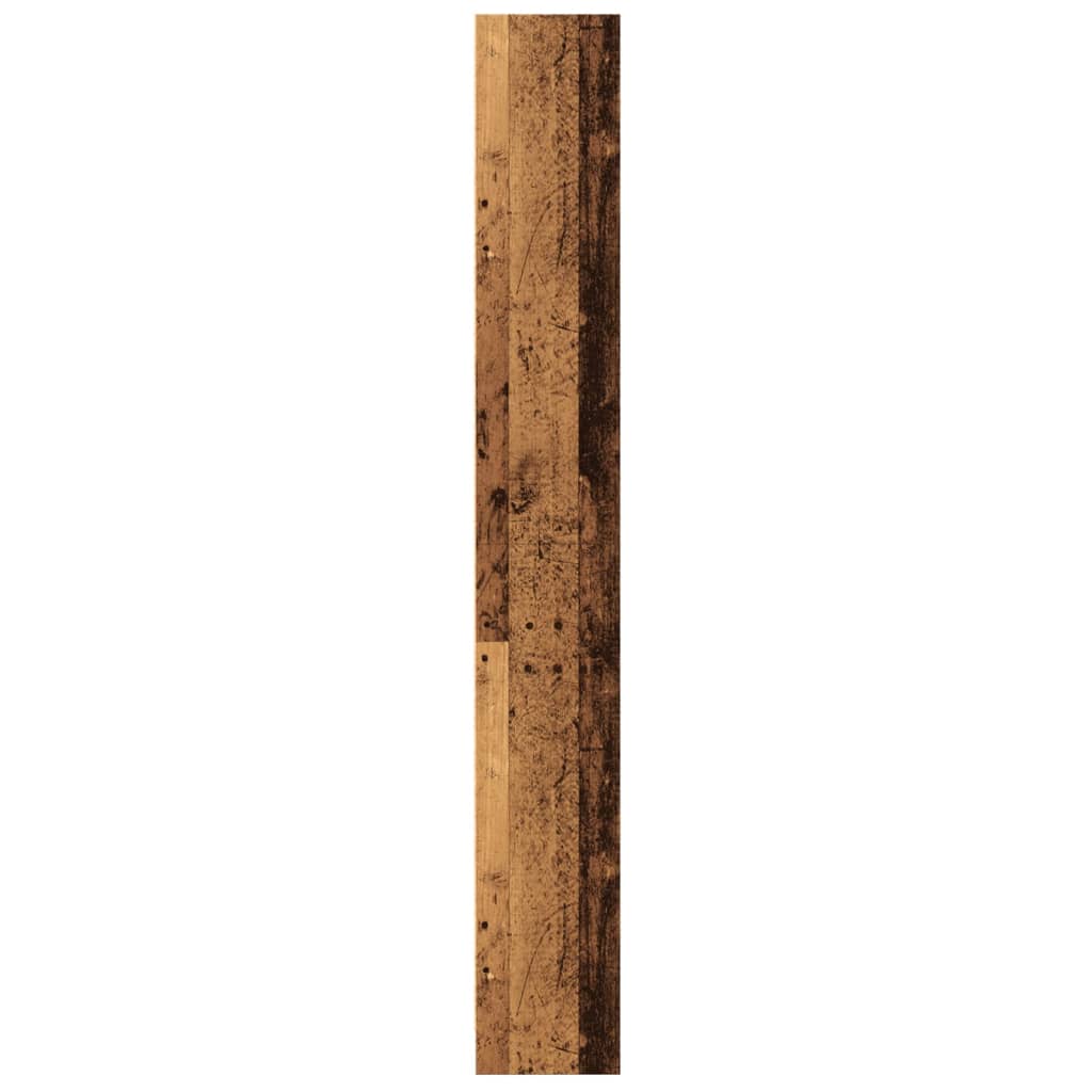 Bokhylle Gammelt Tre 60x24x176 cm