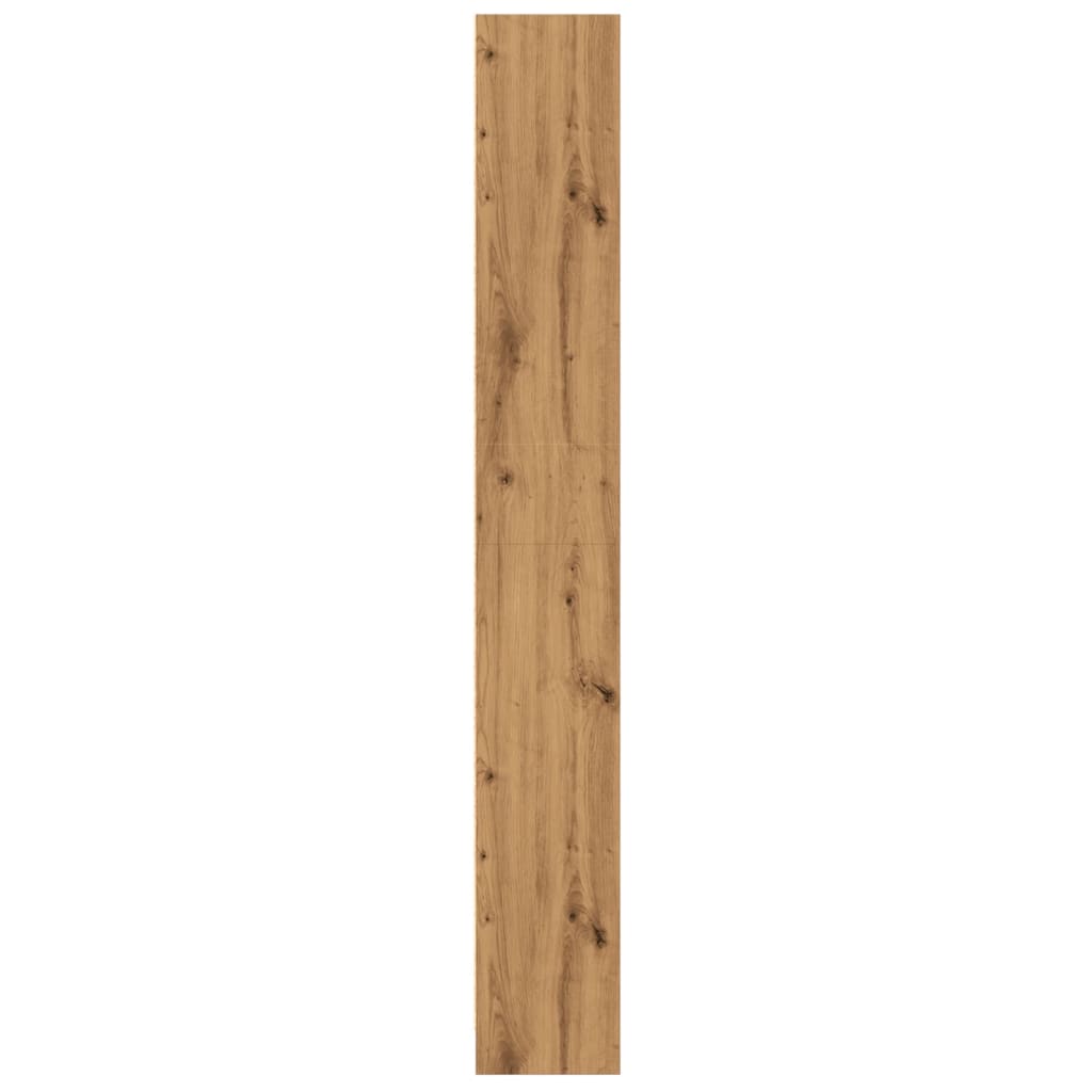 Bokhylle Artisan Eik 60x24x176 cm